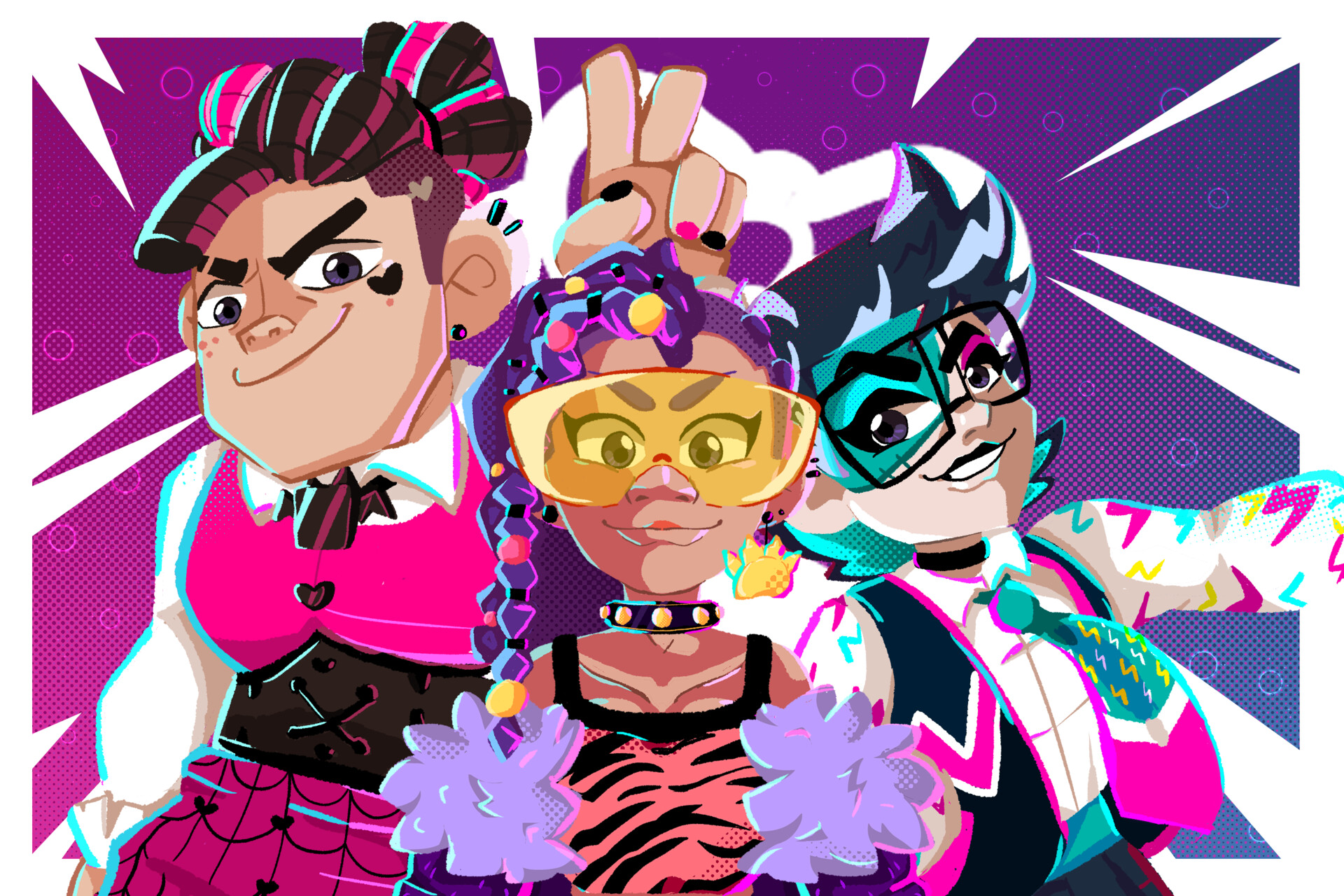 ArtStation Monster High x Purple Punch