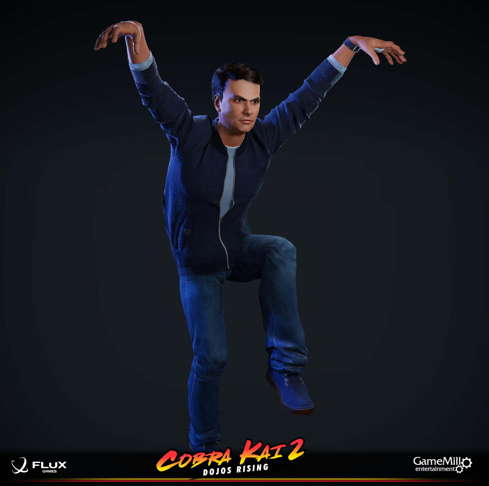 ArtStation - Cobra kai Card fight Characters