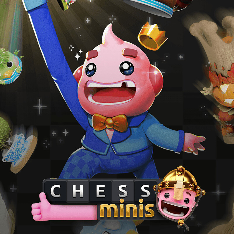 Chess Minis - Mascot design