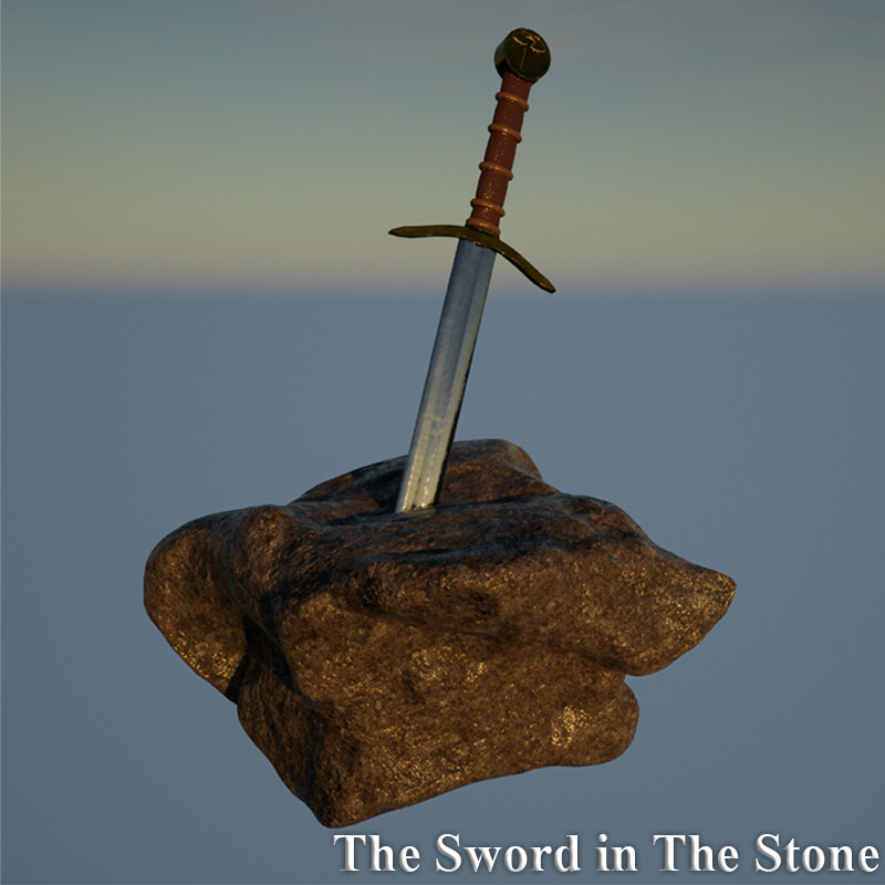 ArtStation - The Sword in the Stone