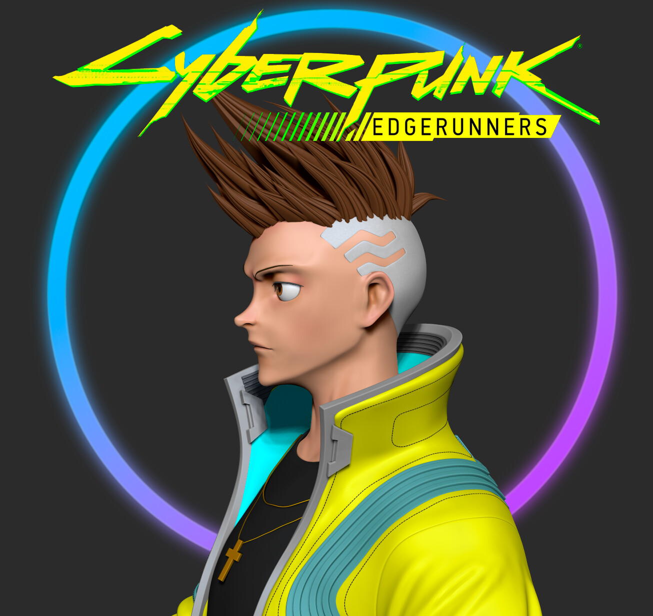 David cyberpunk