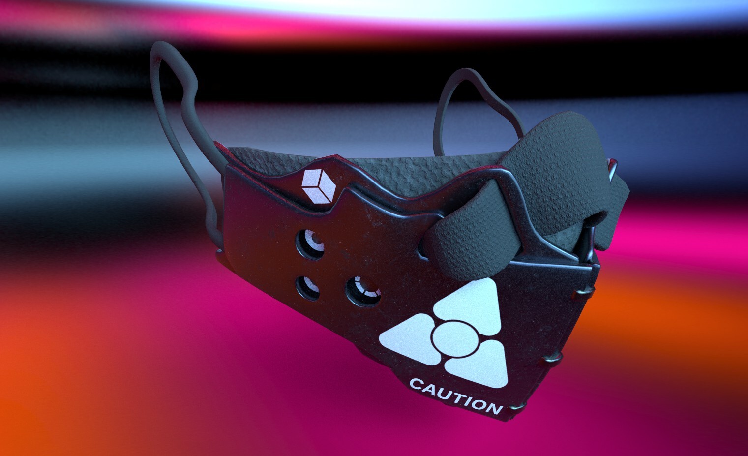 ArtStation - TechWear FaceMask CyberPunk Scifi