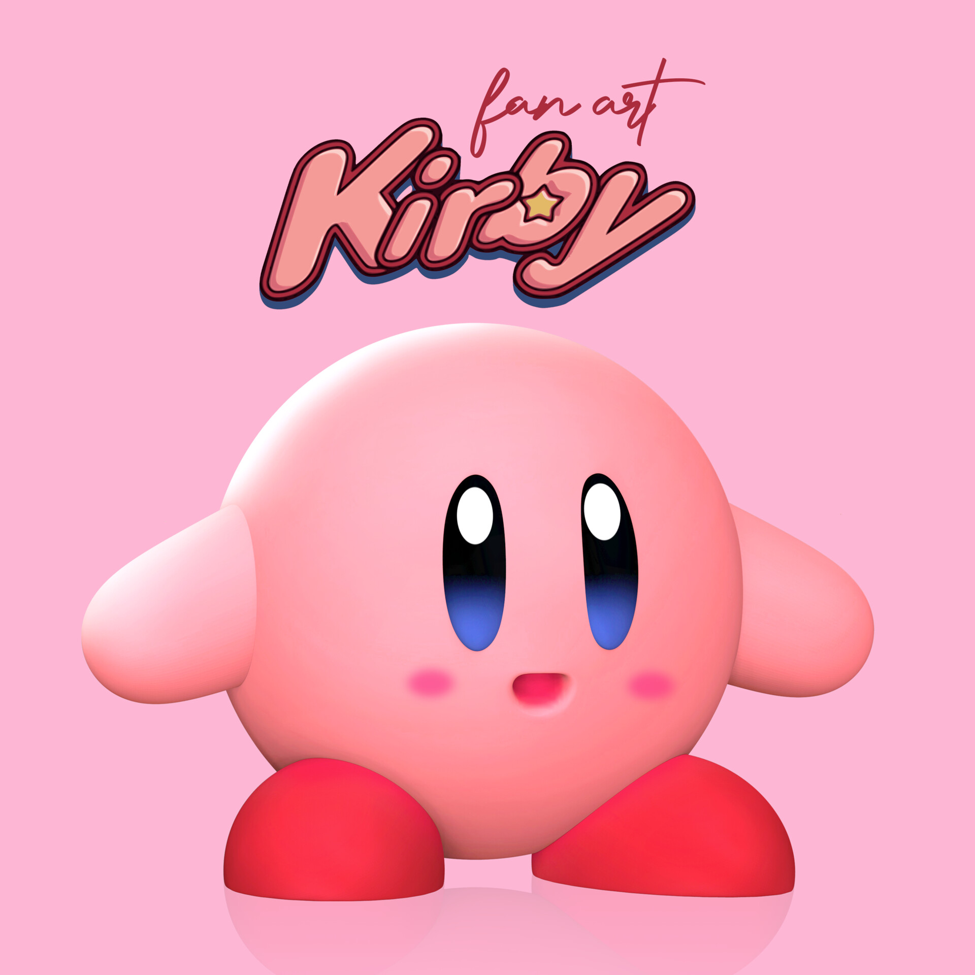 ArtStation - Kirby Fan Art