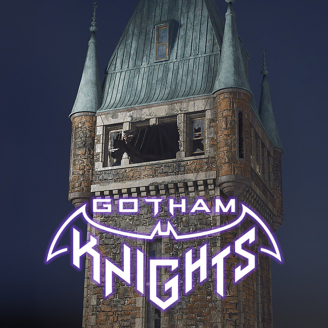 ArtStation - Gotham Knights - Arkham Asylum Assets