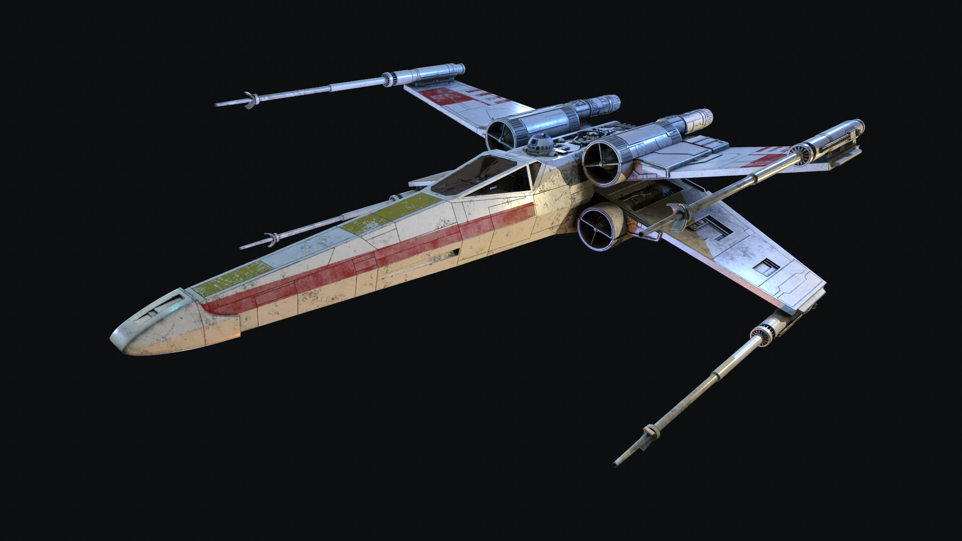 ArtStation - X wing ( Star Wars )