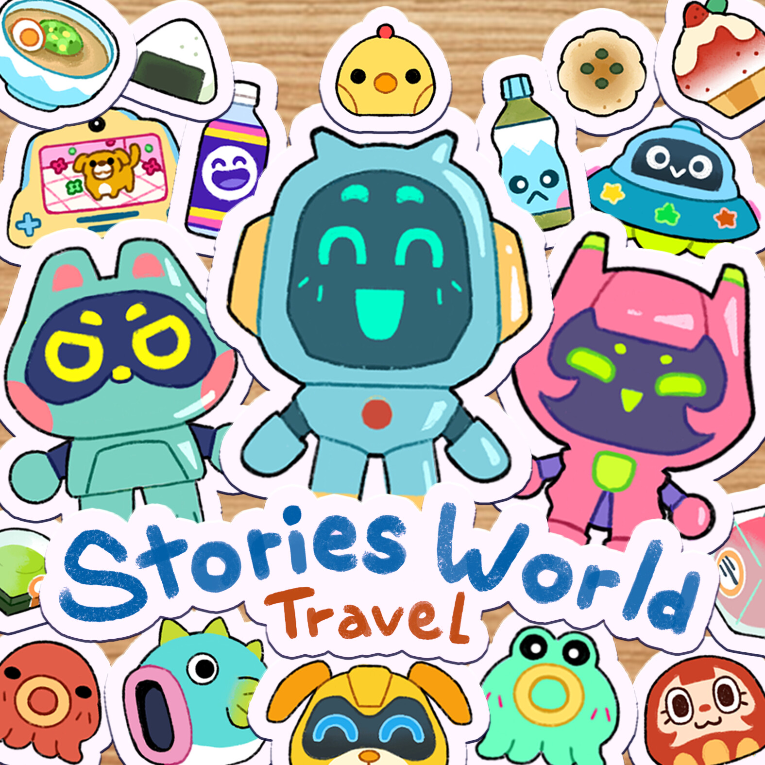 ArtStation Stories World Travels Props 2