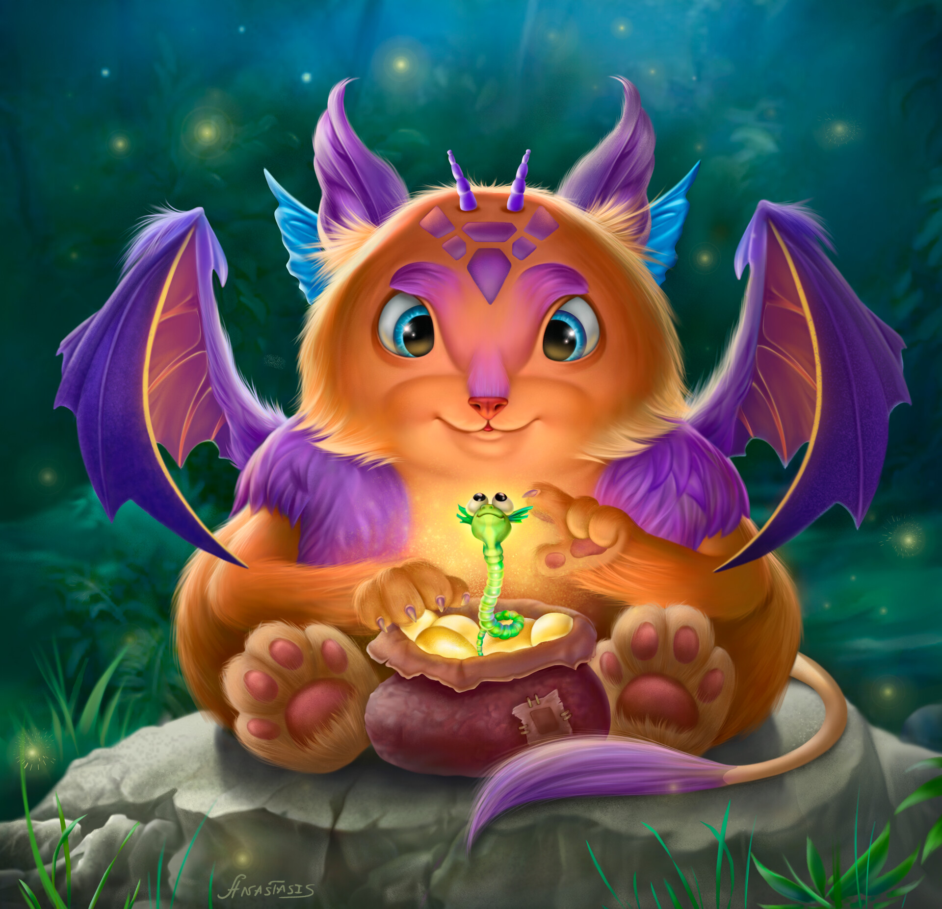 ArtStation - Шелби и Чузи