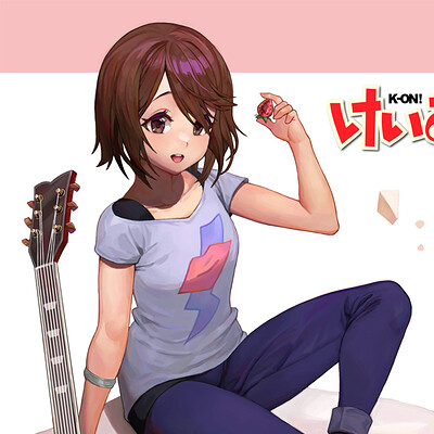 ArtStation - k-on (Yui Hirasawa)