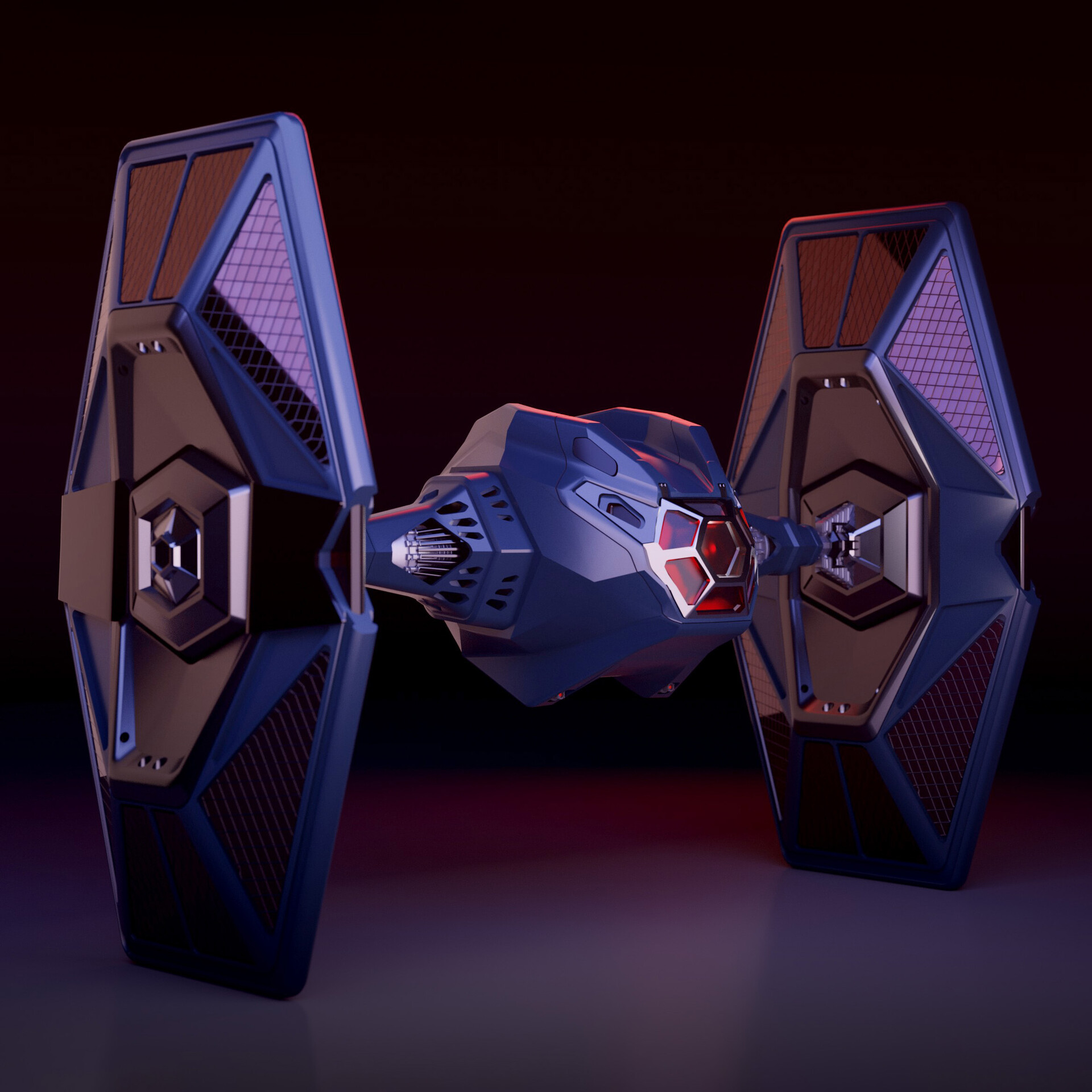 Artstation Tie Fighter Redesign Focal Point School 9299