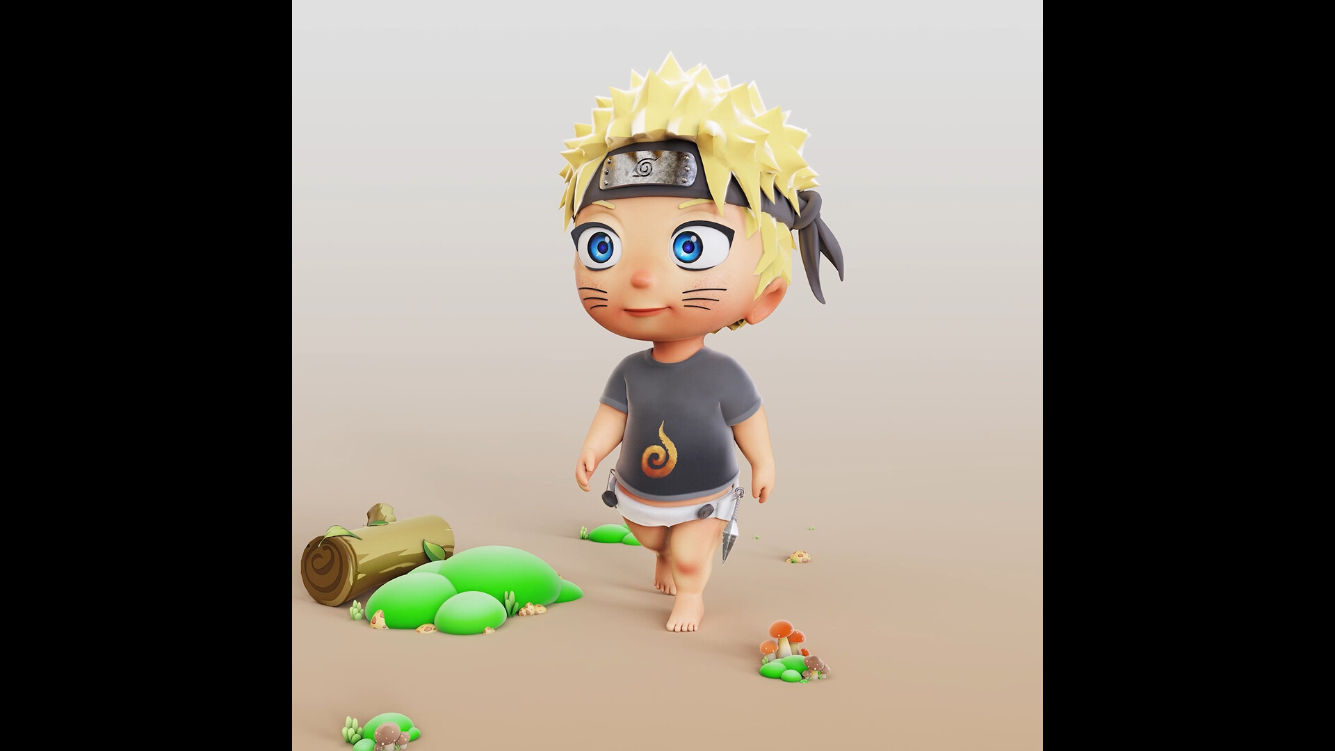 ArtStation BABY NARUTO