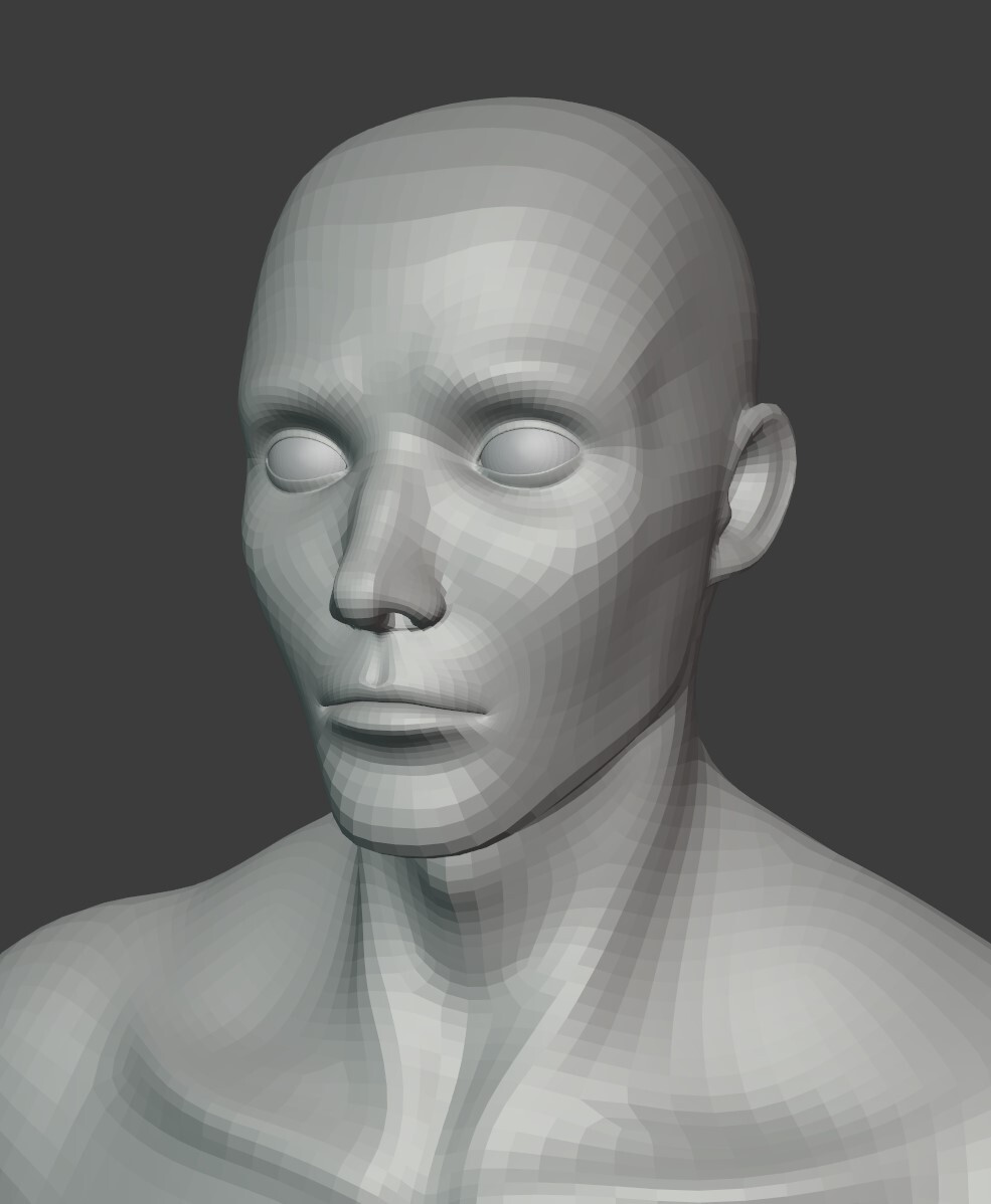 ArtStation - Human Base Mesh - Male