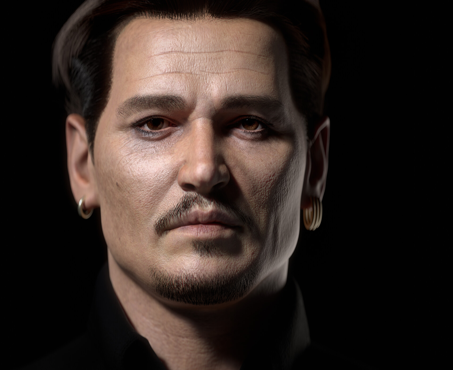 ArtStation Johnny Depp Likeness