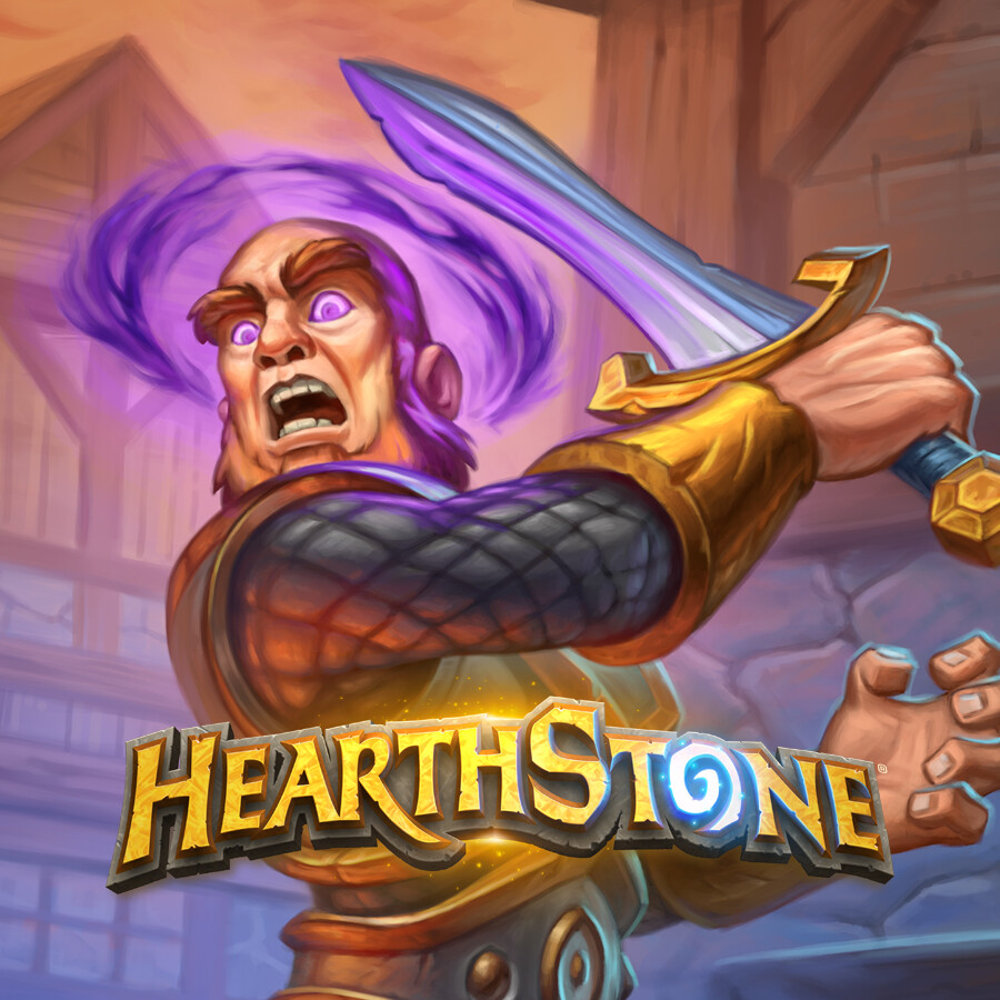 ArtStation - Hearthstone: Core - Possessed Fighter