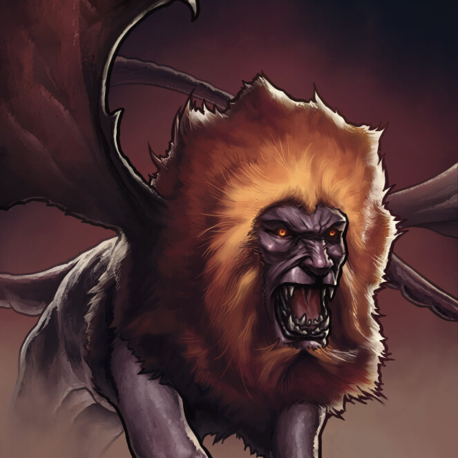 mythical creatures manticore