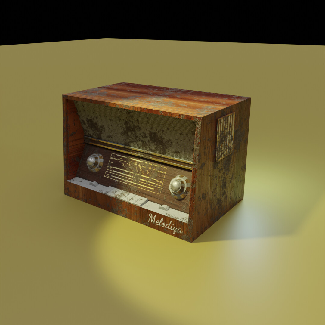 ArtStation - Old Bulgarian Radio