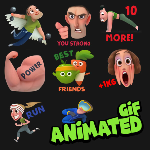ArtStation - Animated Stickers