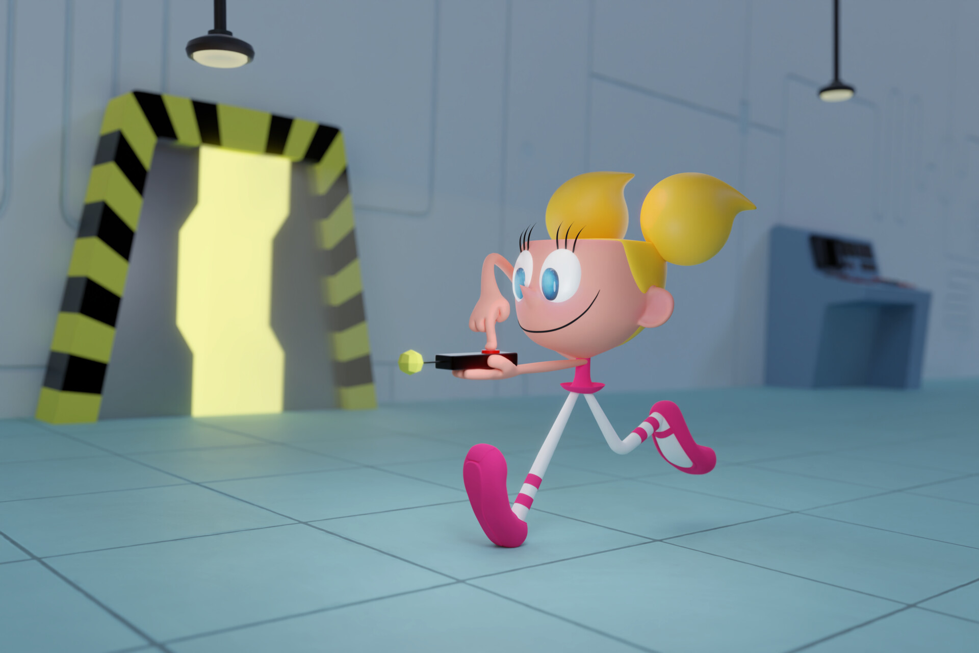 ArtStation Dexter's laboratory