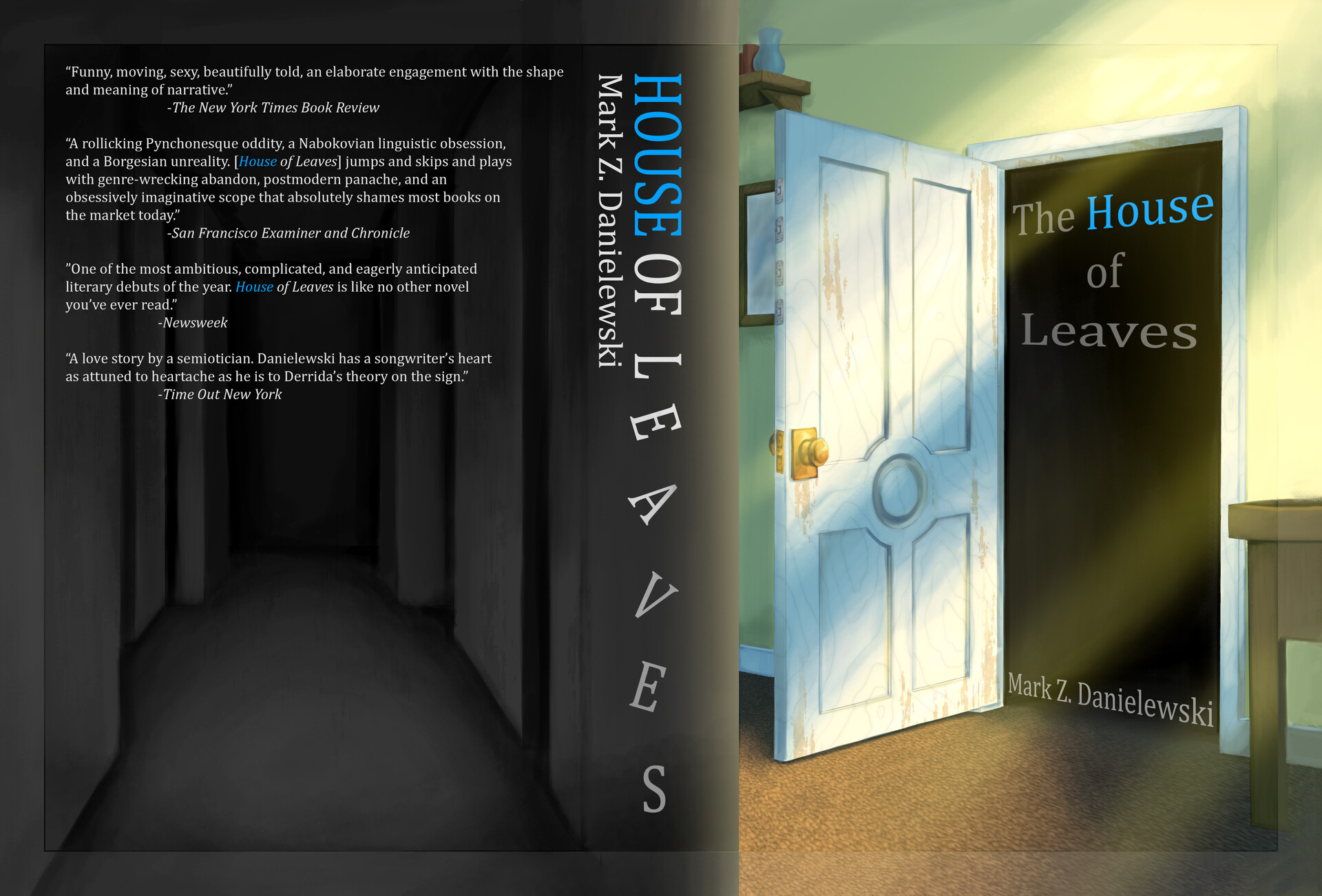 ArtStation House of Leaves Book Cover