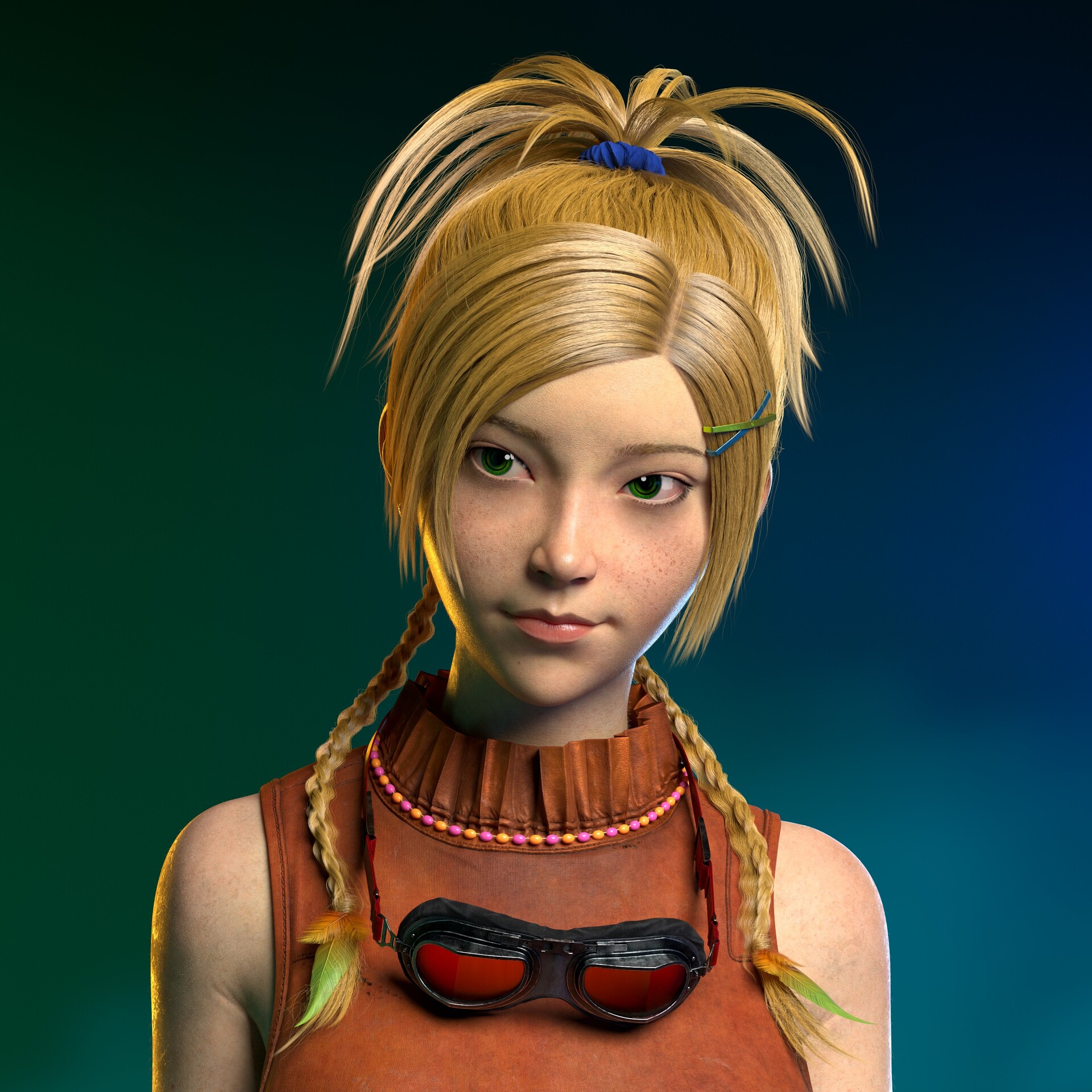 Artstation Rikku Final Fantasy X