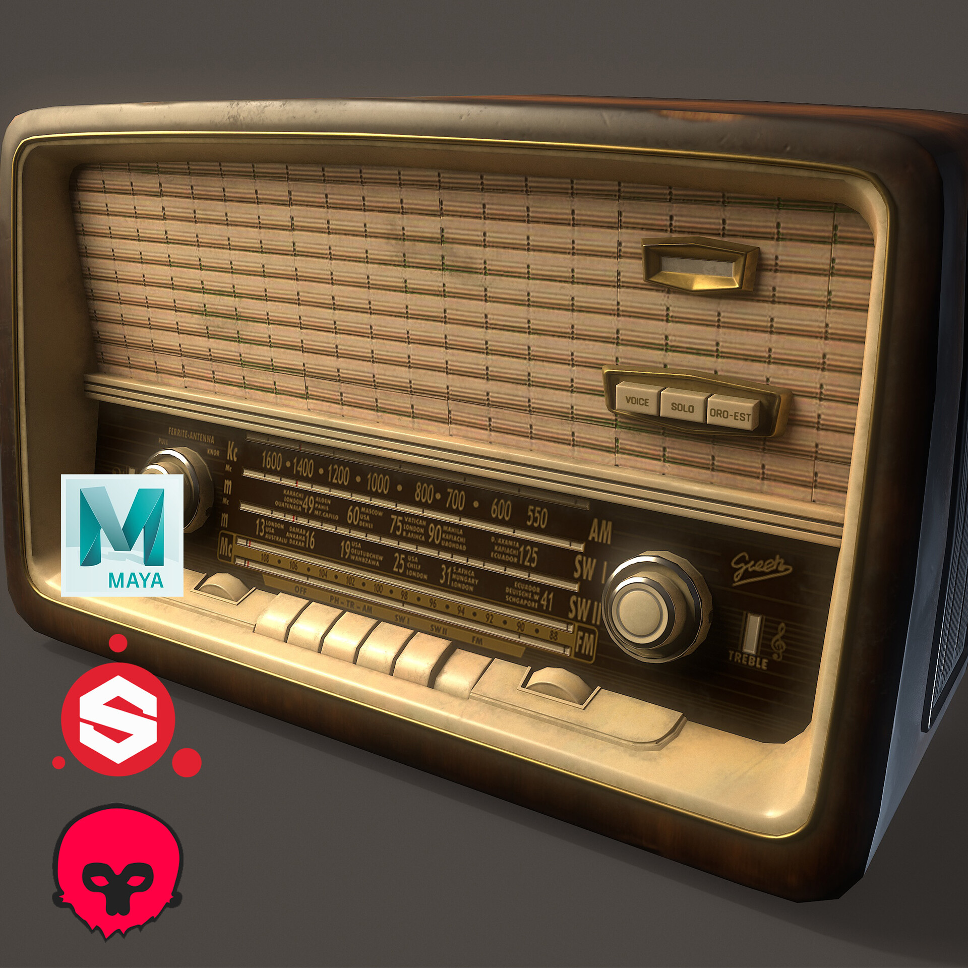 ArtStation - radio