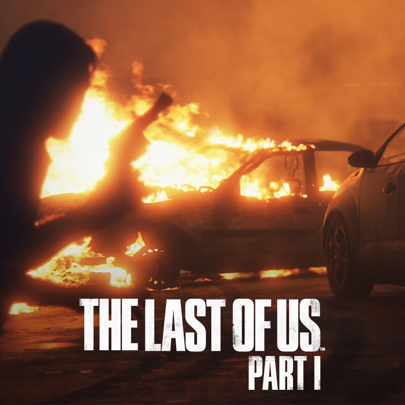 ArtStation - The Last of Us: Part IIthe burning car