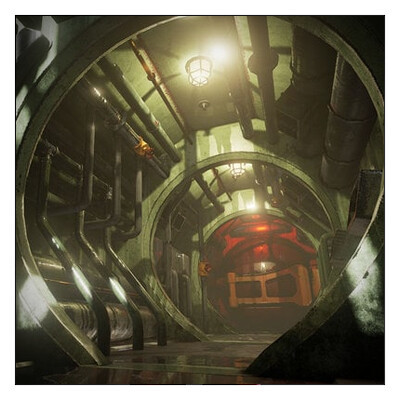 ArtStation - Unreal Engine Sci-Fi Modular Environment