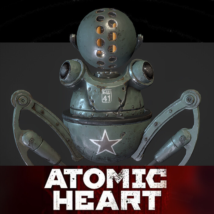 ArtStation - Robot from atomic heart