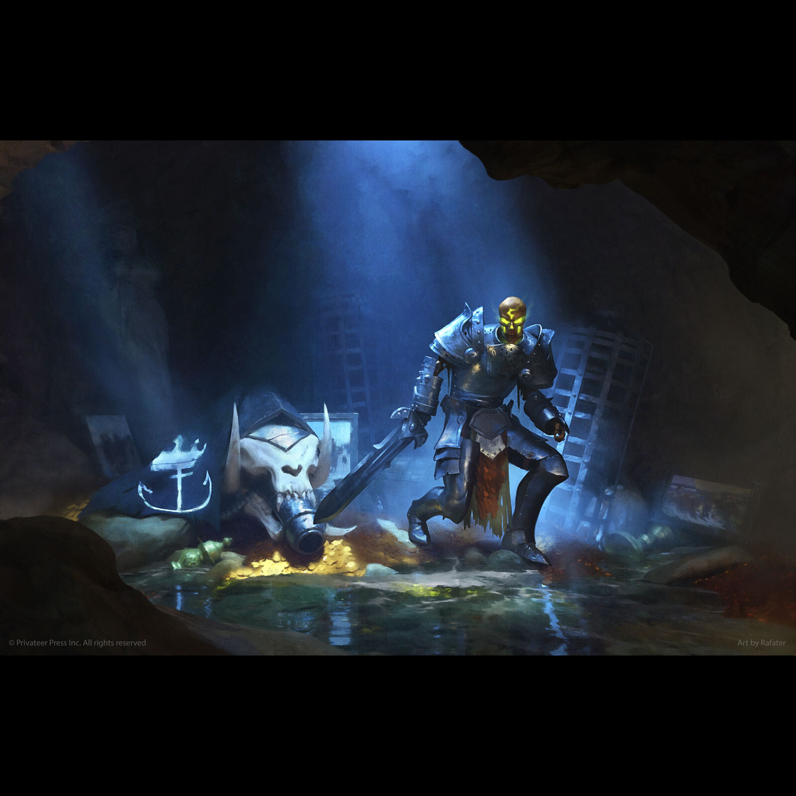 ArtStation Lost Treasure Iron Kingdoms RPG