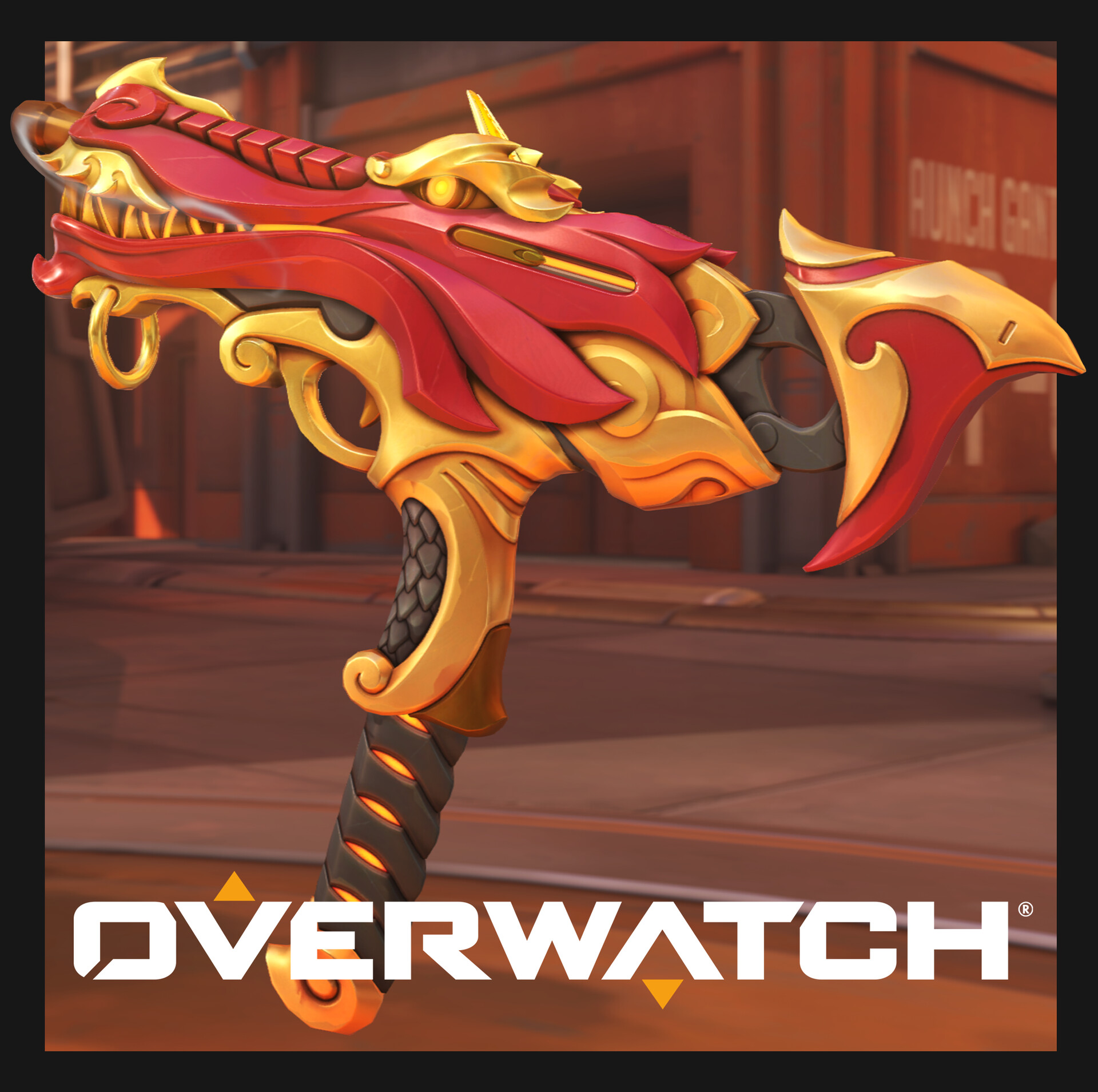 ArtStation Overwatch Shanghai Dragons Championship Sombra Weapon