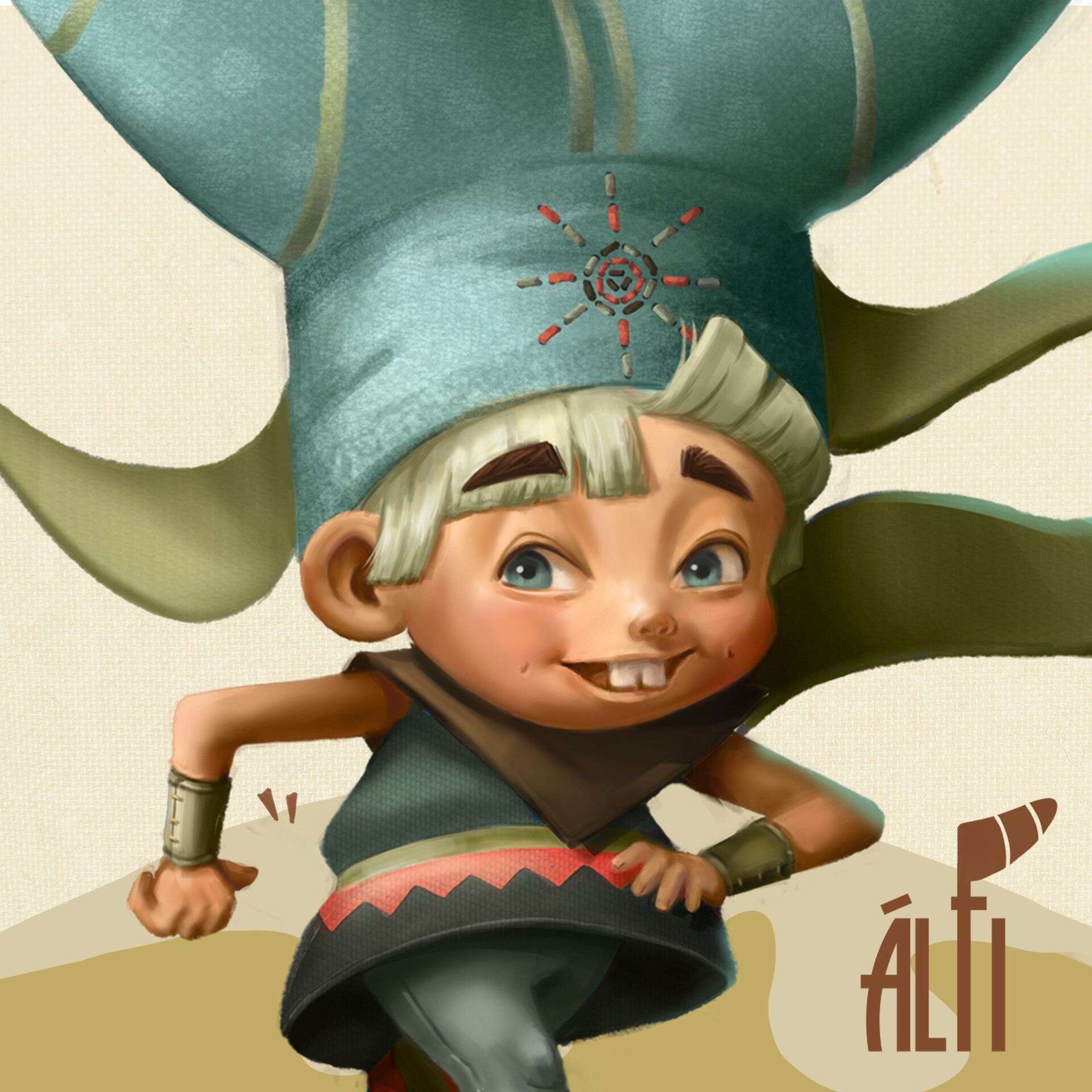 ArtStation Álfi Character Design