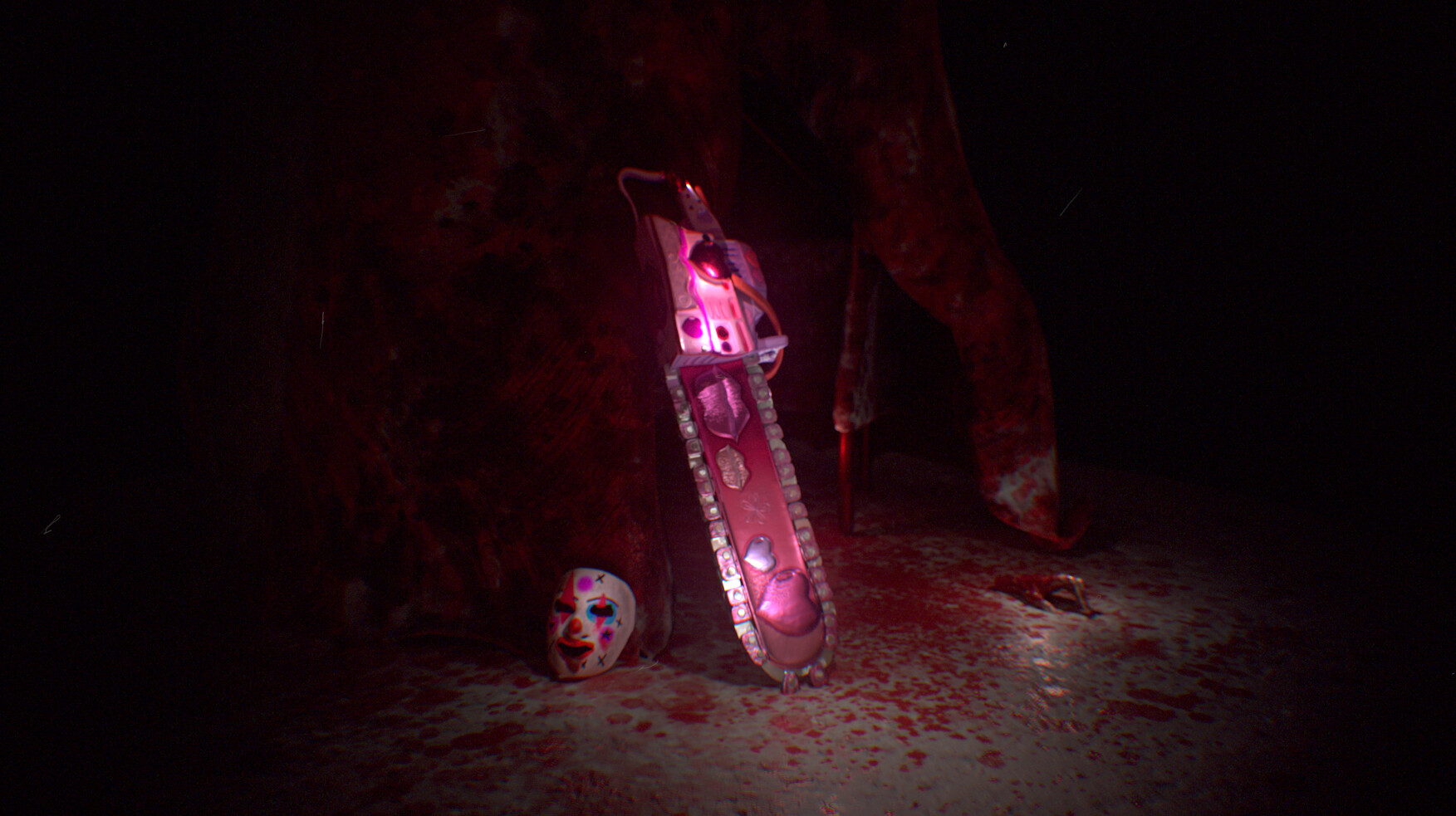 ArtStation Hero Prop Haunted Chainsaw Game Asset Development