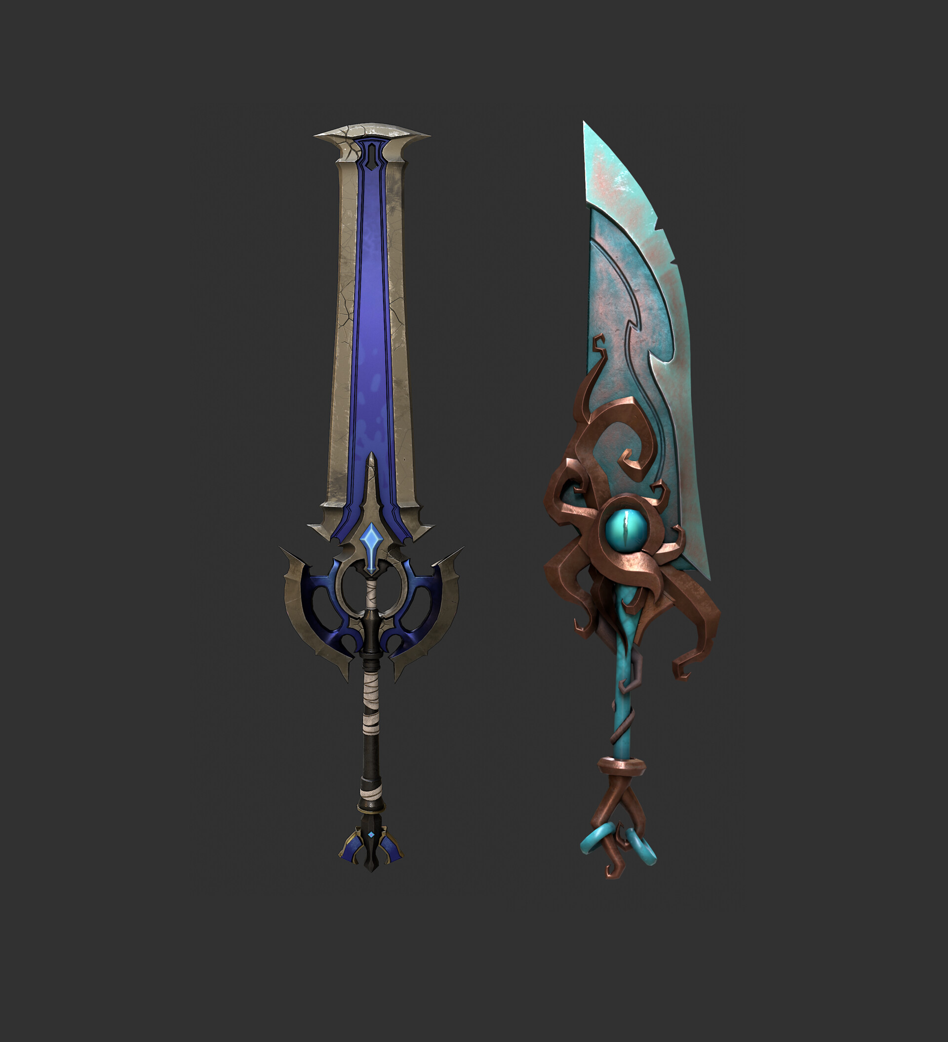 ArtStation - Fantasy Swords