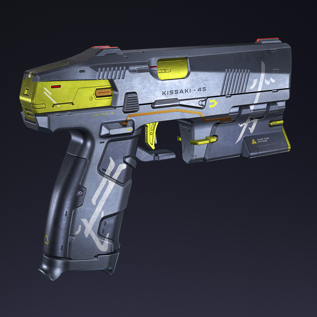 ArtStation - SF Pistol