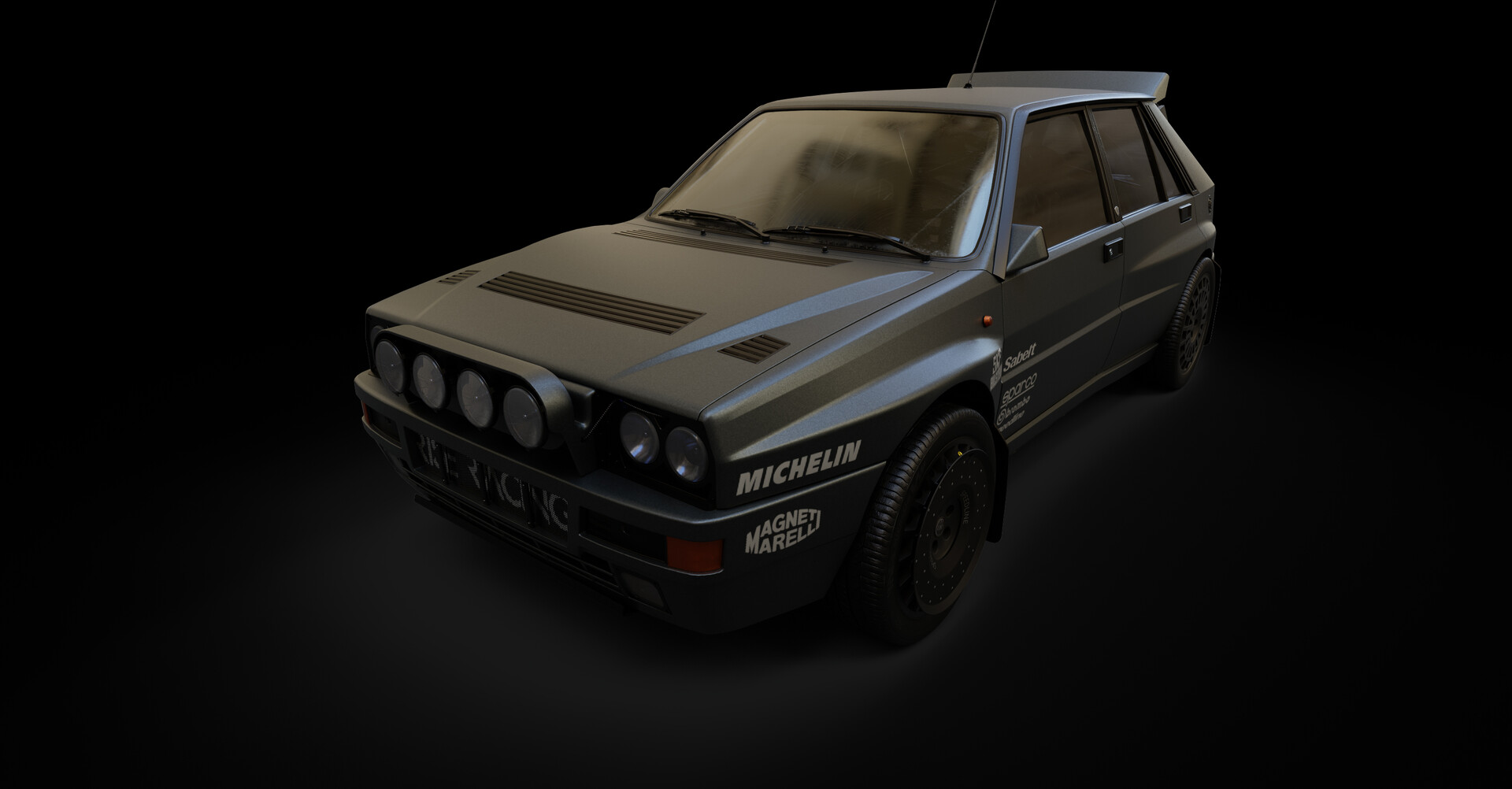 ArtStation - Aggressive Lancia Delta Integrale Evo 2