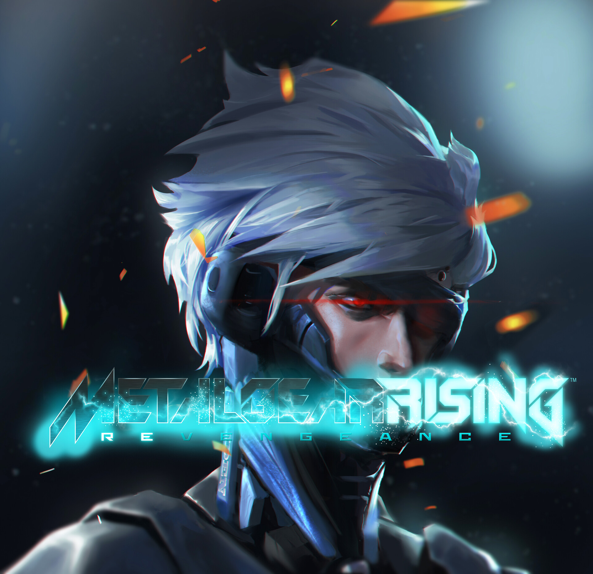 ArtStation - Metal Gear Rising: Revengeance Raiden & Jetstream Sam Fan Art