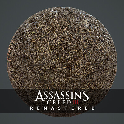 Assassin's Creed 3 Remastered Materials - Straw piles and blends