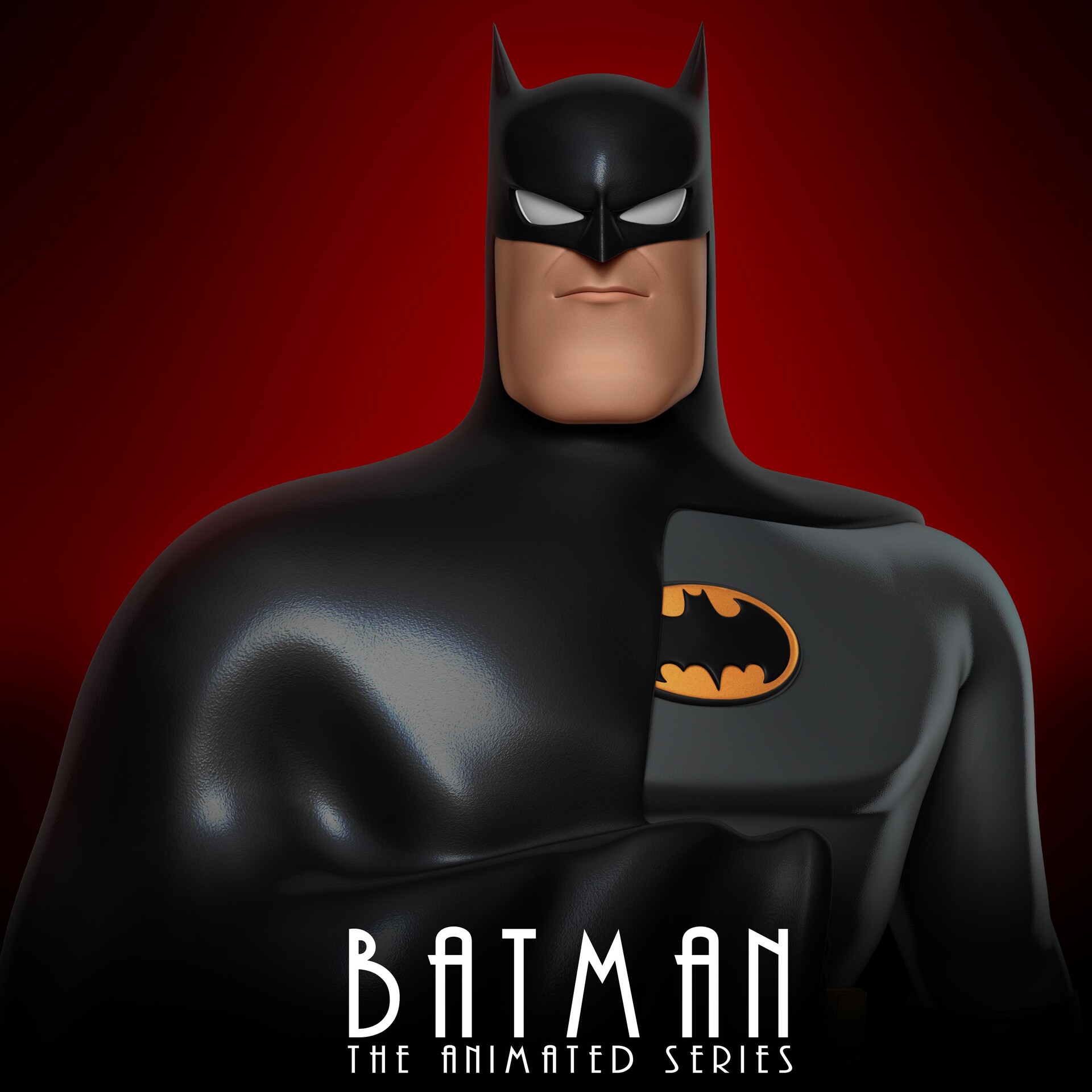 ArtStation - Batman-The Animated Series Speedsculpts