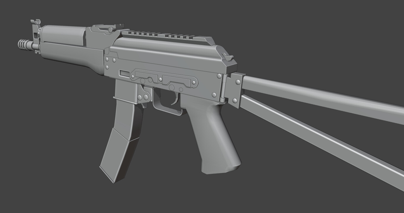 ArtStation - PP-19 / Vityaz