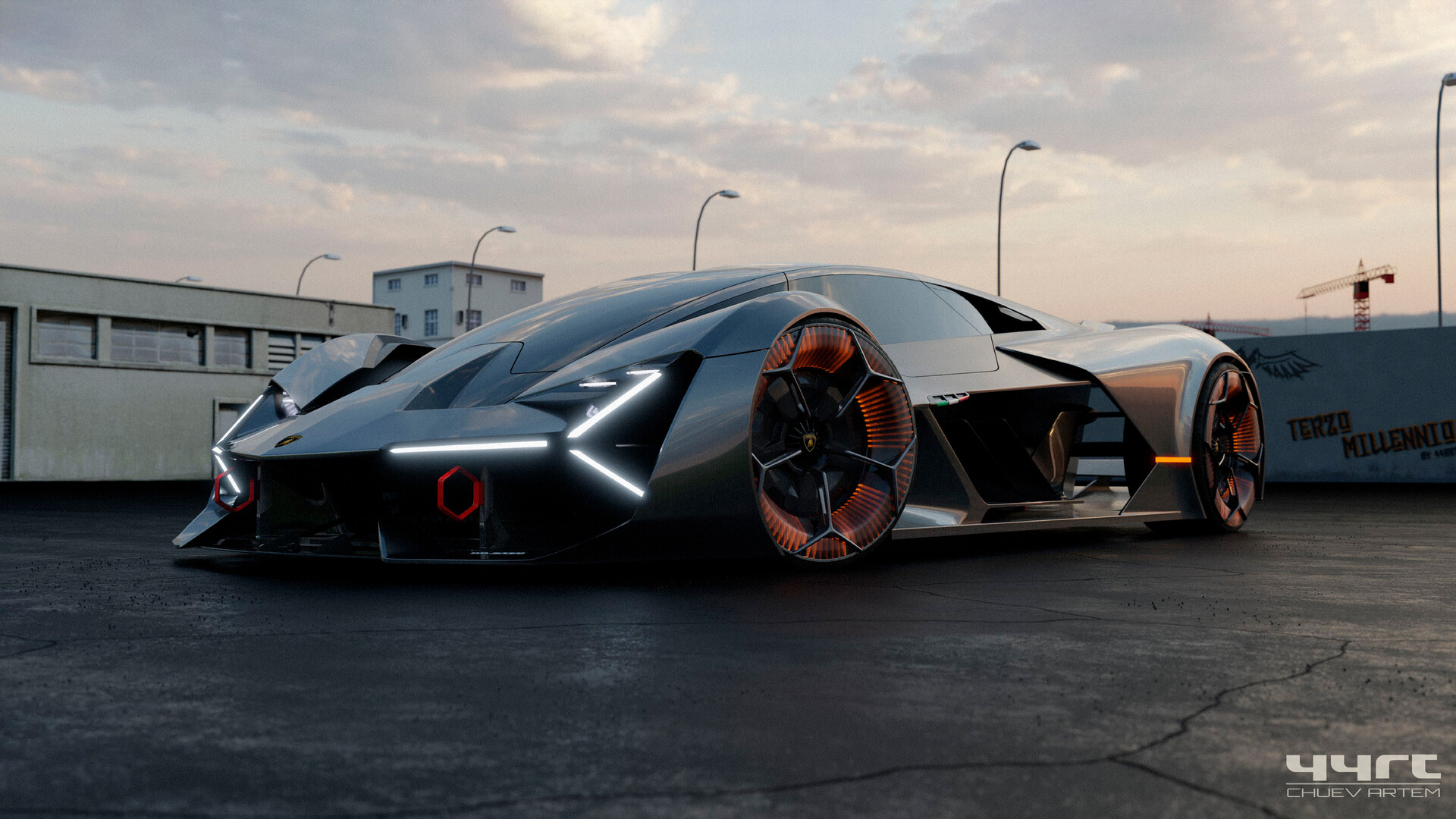 РљРѕРЅС†РµРїС‚ Lamborghini terzo Millennio