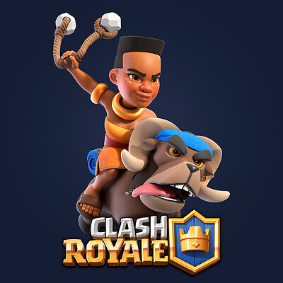 ArtStation - Ram Rider - Clash Royale