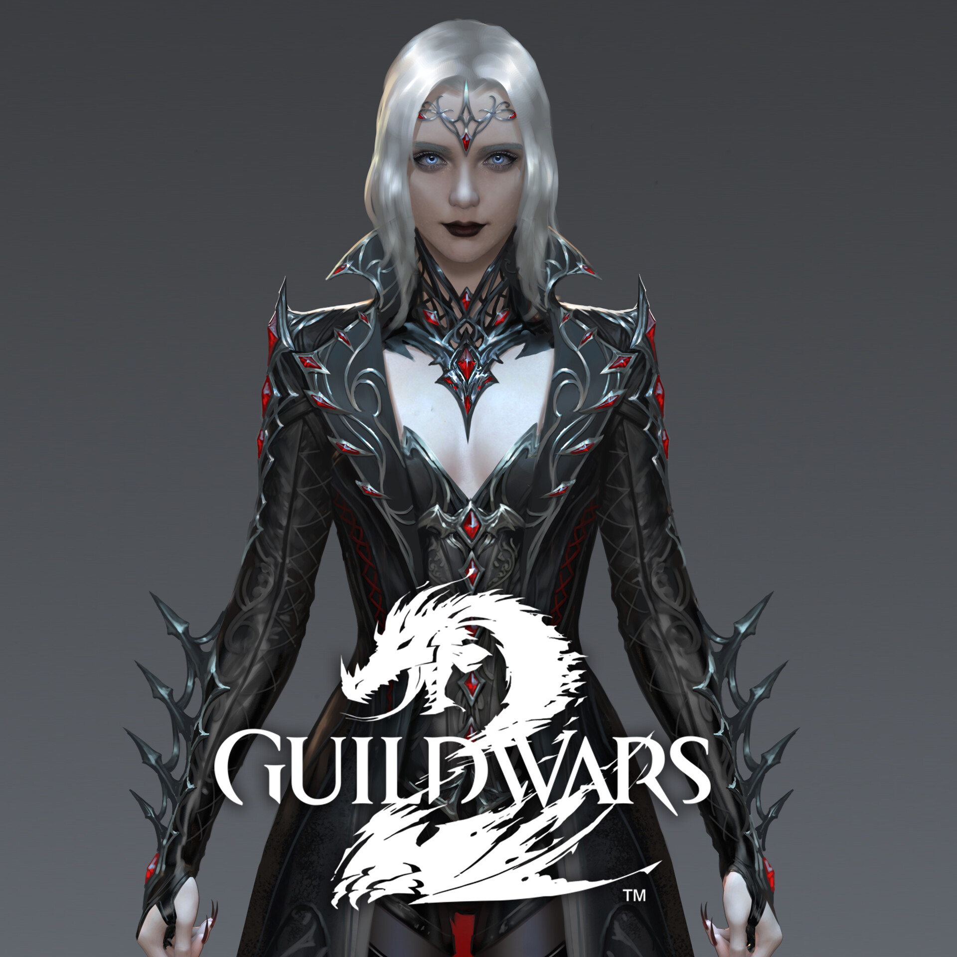 ArtStation - Guild Wars 2：Midnight Hunter Outfit