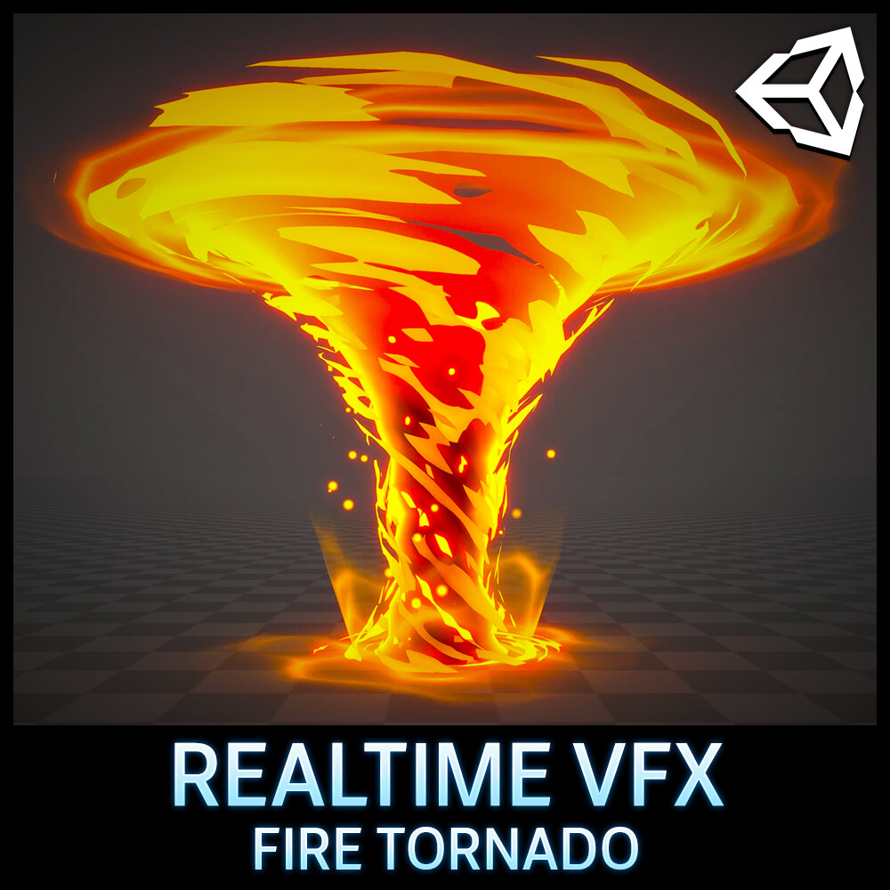 ArtStation - 🔥Fire Tornado VFX