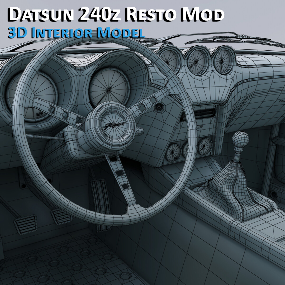 Datsun 240z Interior