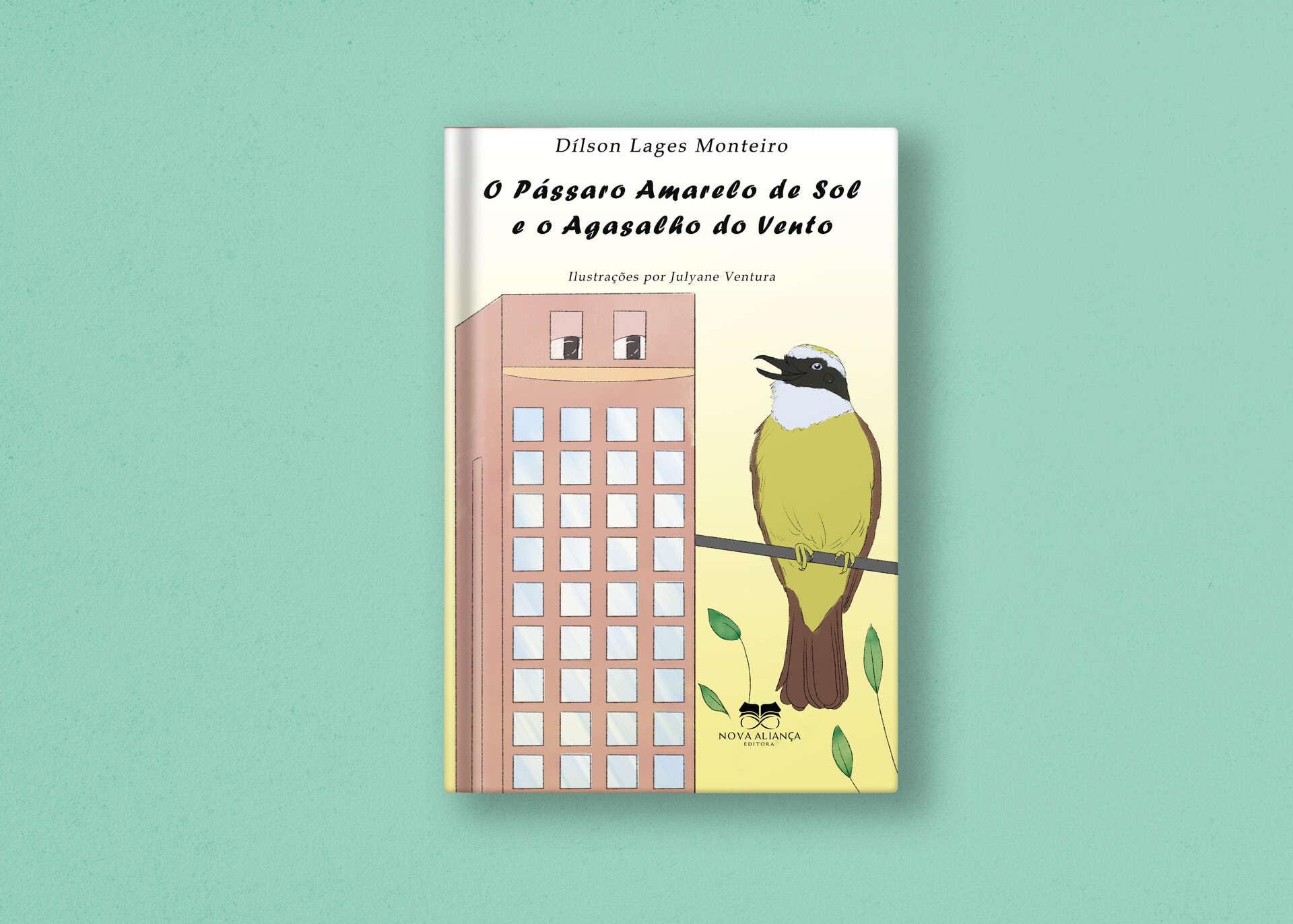 ArtStation - Livro infantil - O pássaro amarelo de sol e o agasalho de ...