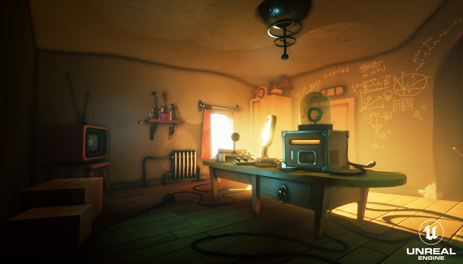 ArtStation - Science Room Office - Unreal Engine