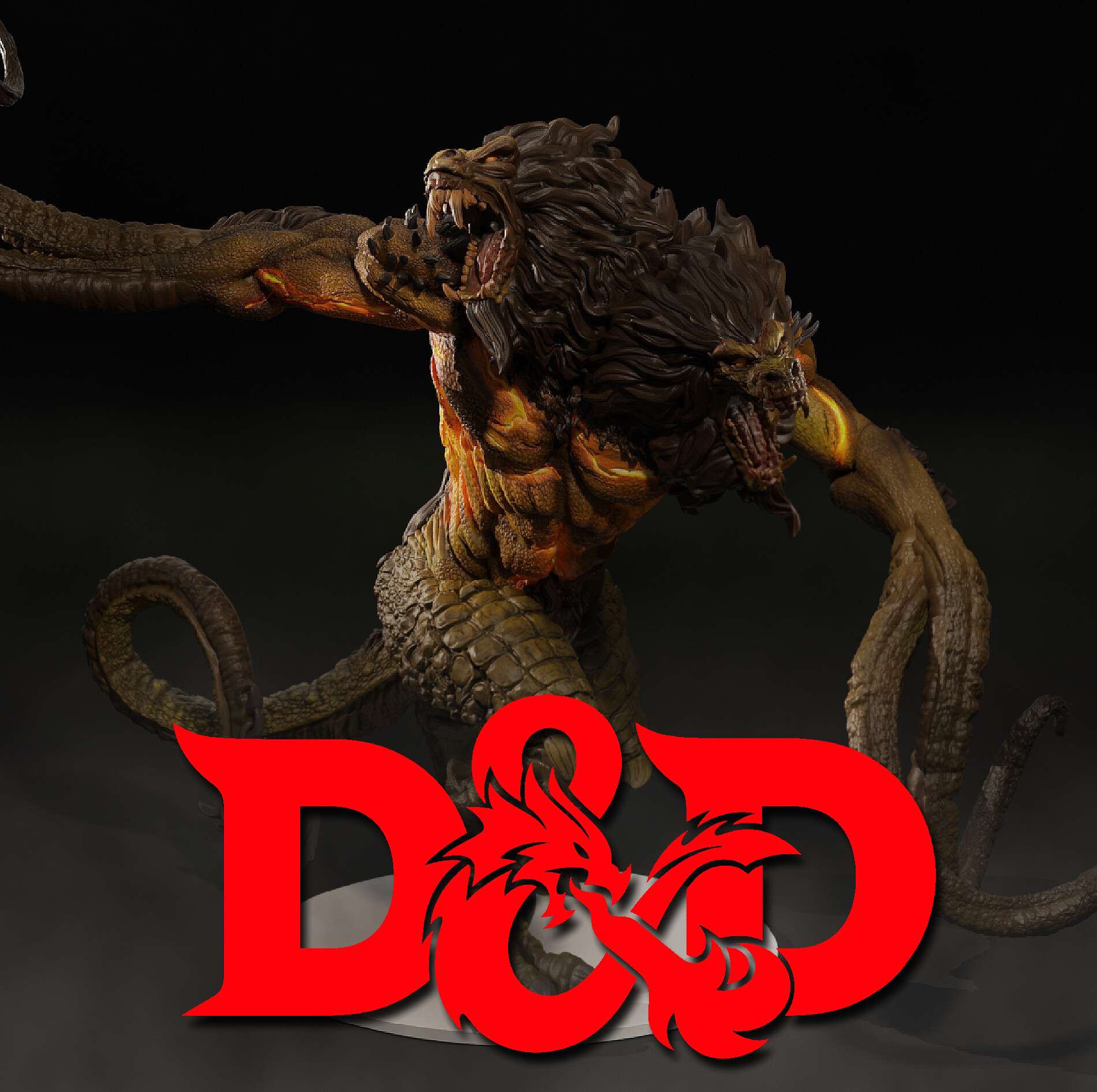 ArtStation (Dungeons and Dragons Miniature)