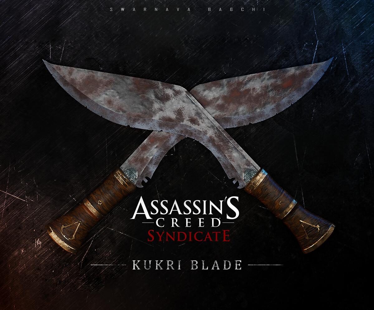 Artstation Assassins Creed Syndicate Kukri Blade 6166