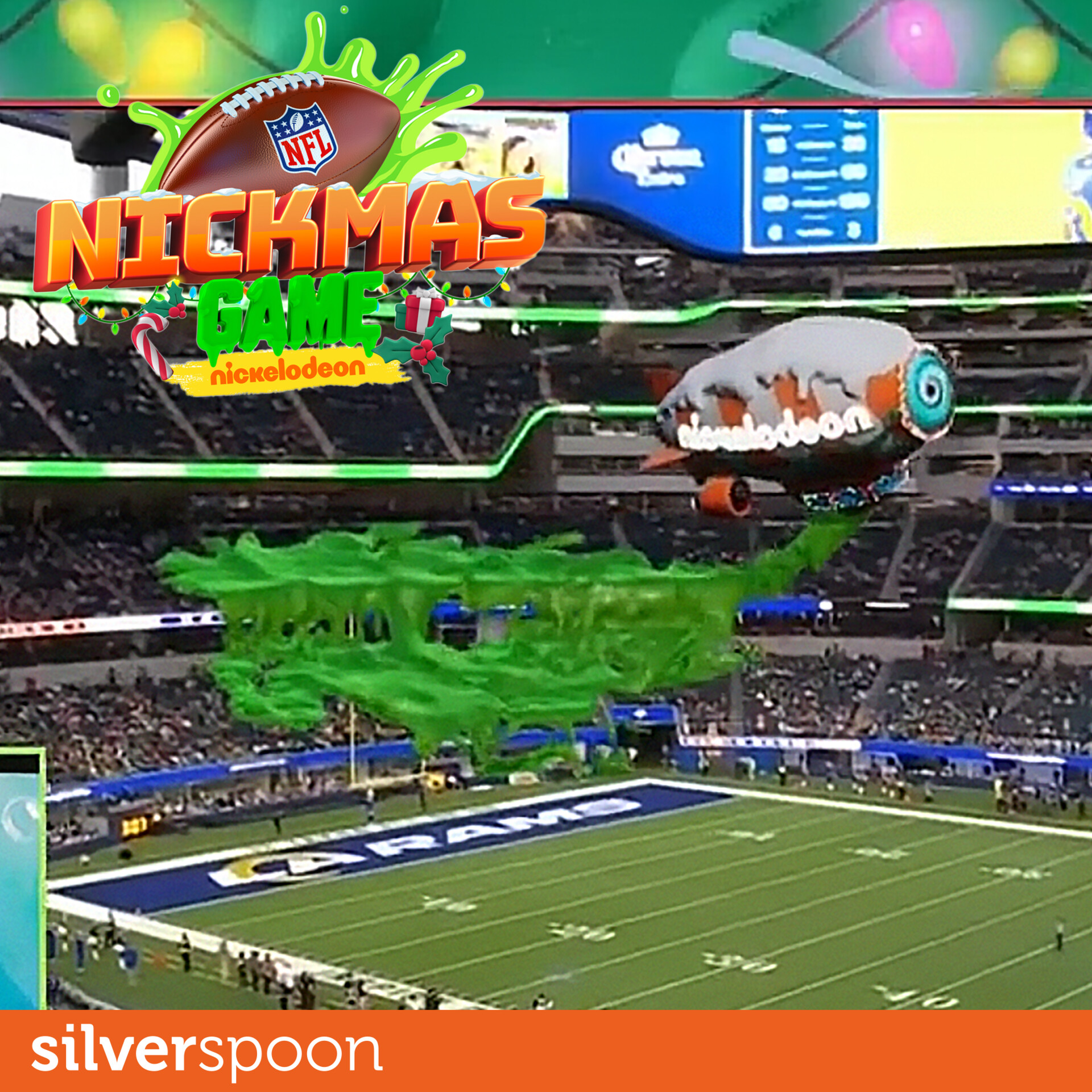 ArtStation - Blimp Audience Slime - NFL Nickmas Game