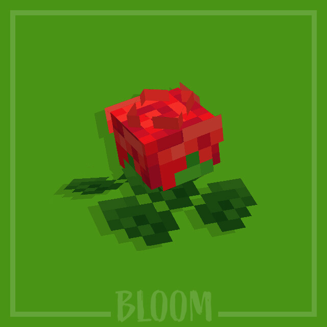 ArtStation Bloom Minecraft DLC