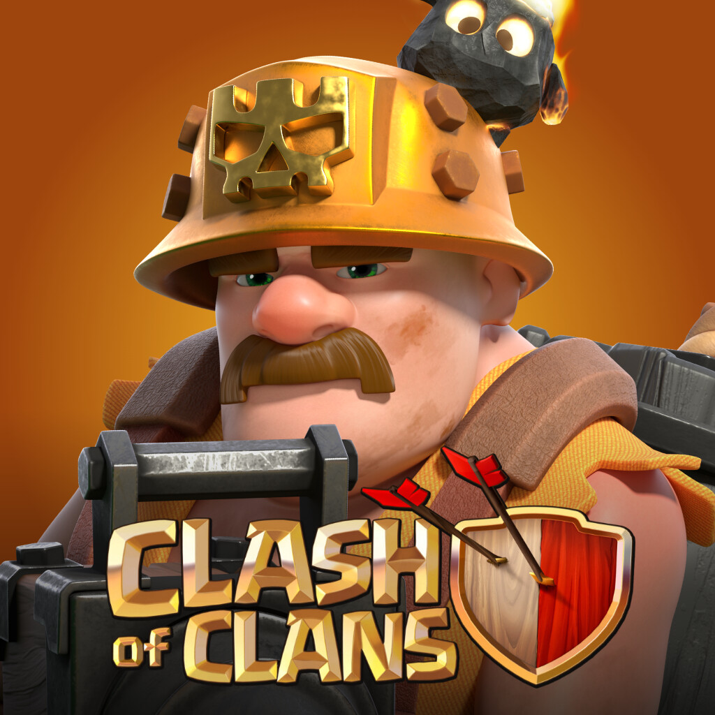 ArtStation Clash of Clans Super Miner